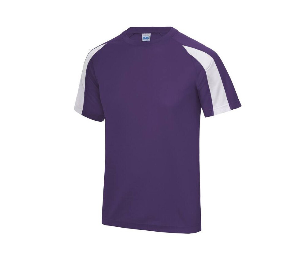 JUST COOL JC003 - Tee-shirt de sport contrasté