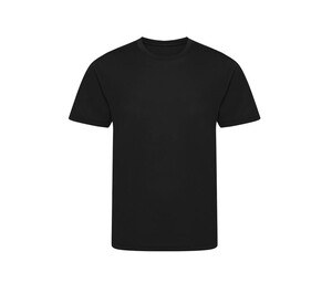 JUST COOL JC201J - Tee-shirt de sport en polyester recyclé enfant Jet Black