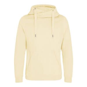 AWDIS JUST HOODS JH021 - Sweat Col Croisé Vanilla Milkshake