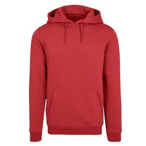 BUILD YOUR BRAND BY011 - Sweat capuche lourd City Red