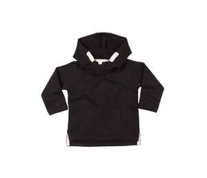 Babybugz BZ032 - Sweat-shirt à capuche bébé Black