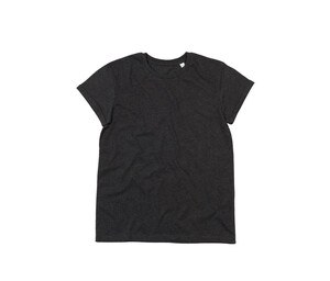 MANTIS MT080 - Tee-shirt homme manches roulées Charcoal Grey Melange