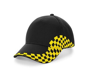 Beechfield BF159 - Casquette Femme 100% Coton Black / Yellow