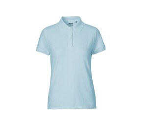 NEUTRAL O22980 - Polo piqué femme Light Blue