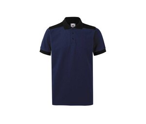 VELILLA VL5519S - POLO STRETCH BICOLORE Navy / Black