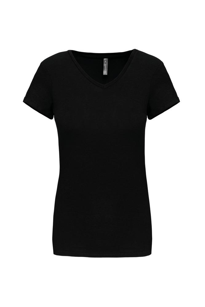 Kariban K3015 - T-shirt col V manches courtes femme