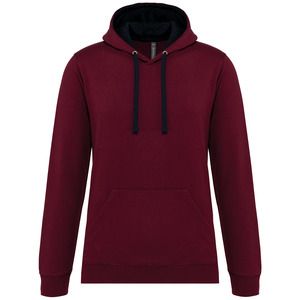 Kariban K446 - SWEAT-SHIRT CAPUCHE CONTRASTÉE UNISEXE