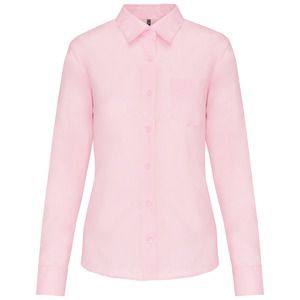 Kariban K549 - JESSICA > CHEMISE MANCHES LONGUES FEMME Pale Pink