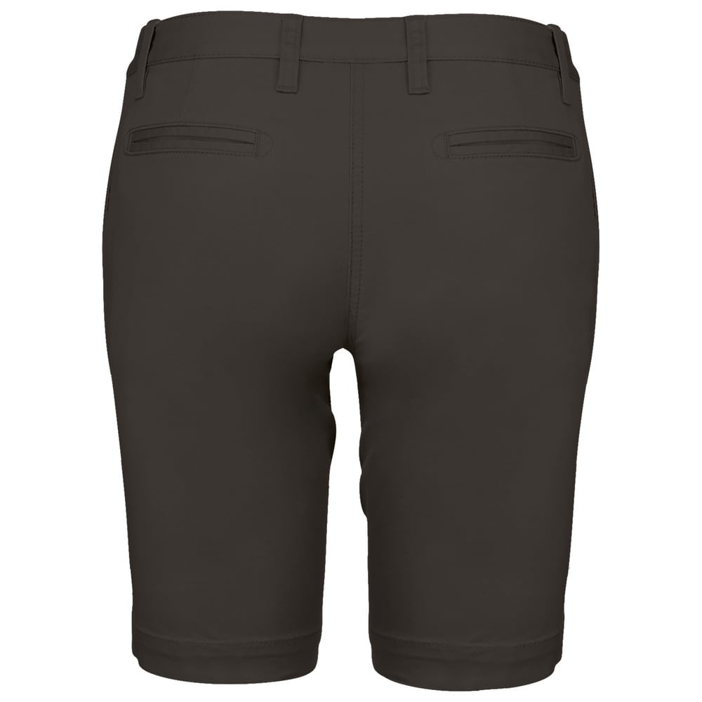 Kariban K751 - Bermuda chino femme