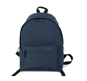 Kimood KI0184 - Sac à dos casual recyclé avec poche frontale Twilight Blue