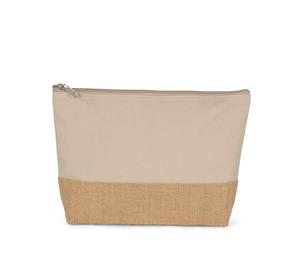 Kimood KI0276 - Pochette en toiles de coton et jute