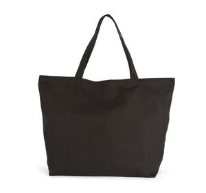 Kimood KI0292 - Sac shopping extra large en coton Black