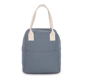 Kimood KI0369 - Sac isotherme en coton Whale Blue