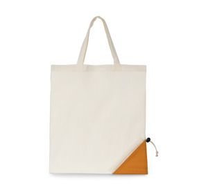 Kimood KI7207 - Sac Shopping pliable Natural / Curcuma