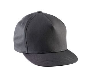 K-up KP147 - CASQUETTE ENFANT SNAPBACK - 5 PANNEAUX Dark Grey