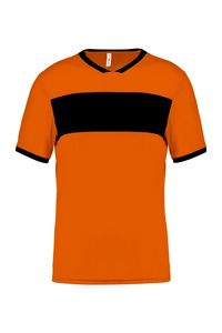 PROACT PA4001 - Maillot manches courtes enfant Orange / Black