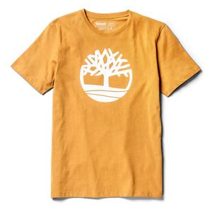 Timberland TB0A2C2R - T-SHIRT BIO BRAND TREE Wheat