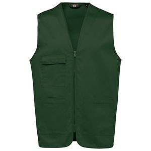 WK. Designed To Work WK608 - Gilet polycoton multipoches unisexe