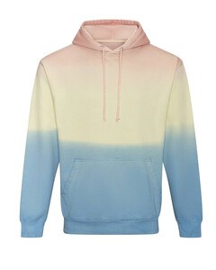 AWDIS JH022 - Sweat à capuche tie-dye Pastel Sunset Dip