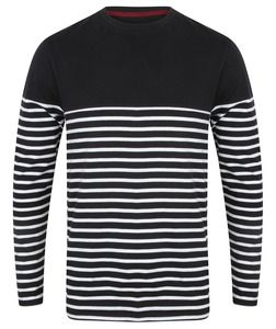 Front Row FR134 - T-shirt breton à manches longues