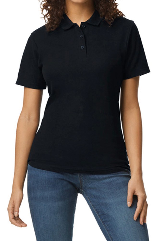 Gildan GI64800L - Polo Femme Softstyle Double Piqué