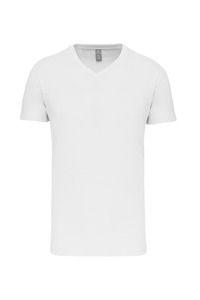 Kariban K3028IC - T-shirt Bio150IC col V homme White