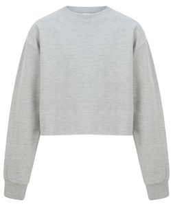 Skinnifit SM515 - Sweat-shirt enfant Slounge Heather Grey