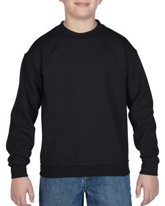 GILDAN GIL18000B - Sweater Crewneck HeavyBlend for kids Noir