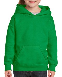 GILDAN GIL18500B - Sweater Hooded HeavyBlend for kids Vert Irlandais