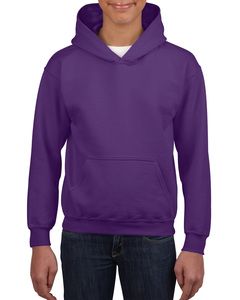 GILDAN GIL18500B - Sweater Hooded HeavyBlend for kids Pourpe