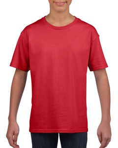 GILDAN GIL64000B - T-shirt SoftStyle SS for kids Rouge