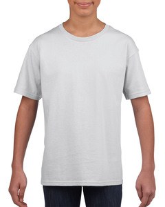 GILDAN GIL64000B - T-shirt SoftStyle SS for kids Blanc