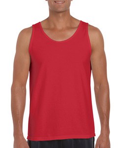 GILDAN GIL64200 - Tanktop SoftStyle for him Rouge