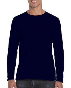 GILDAN GIL64400 - T-shirt SoftStyle LS for him Marine