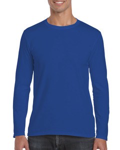 GILDAN GIL64400 - T-shirt SoftStyle LS for him Bleu Royal