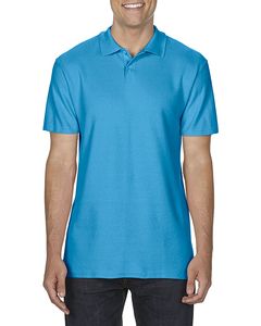 GILDAN GIL64800 - Polo Softstyle Double Pique SS for him Saphir