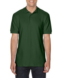 GILDAN GIL85800 - Polo Premium Cotton Double Pique SS for him Vert Forêt