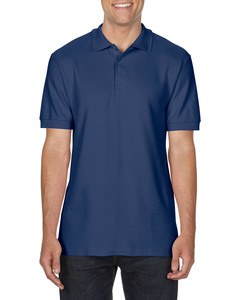 GILDAN GIL85800 - Polo Premium Cotton Double Pique SS for him Marine