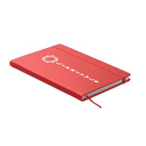 GiftRetail MO6580 - OURS Carnet de notes A5 recyclé Rouge