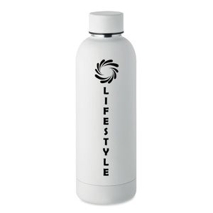 GiftRetail MO6750 - ATHENA Bouteille en acier inox recyclé Blanc