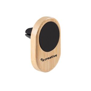 GiftRetail MO6864 - ELLAGAN Support téléphone pour voiture Wood