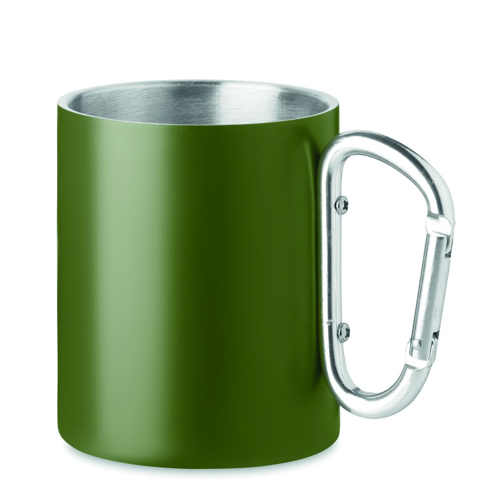 GiftRetail MO6873 - TRUMBA Tasse en métal double paroi