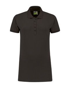 Lemon & Soda LEM3570 - Polo Basic SS Femme Gris Foncé