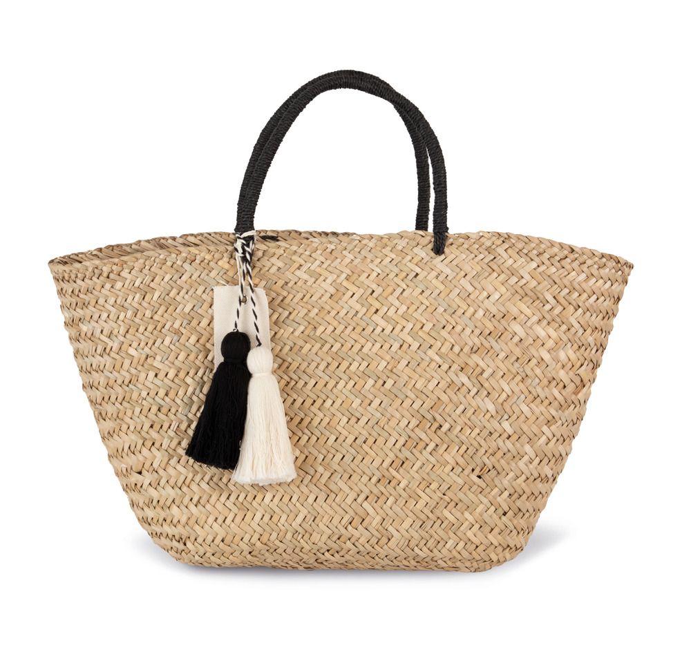 Kimood KI5225 - Panier shopping en paille