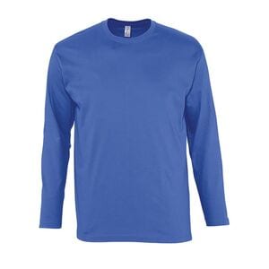 SOL'S 11420 - MONARCH Tee Shirt Homme Col Rond Manches Longues Royal Blue