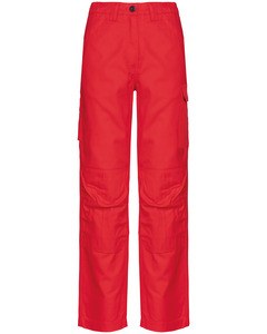 WK. Designed To Work WK741 - Pantalon de travail multipoches femme Red