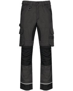 WK. Designed To Work WK743 - Pantalon de travail performance recyclé homme Dark Grey / Black