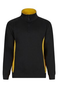 Velilla 105704 - SWEAT BICOLORE DEMI-ZIP