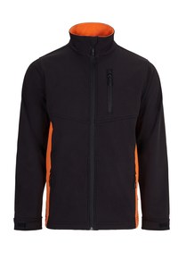 Velilla 106004 - BICOLOR SOFT SHELL Black/Orange