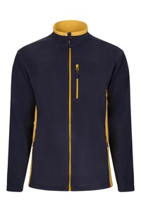 Velilla 201504 - VESTE POLAIRE BICOLORE NAVY BLUE/YELLOW